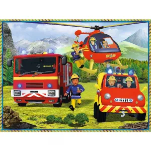 Puzzle Trefl strażacy w akcji 2w1 el. (90791)