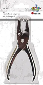 Dziurkacz Craft-Fun Series 1-otworowy srebrny (S6081) Titanum