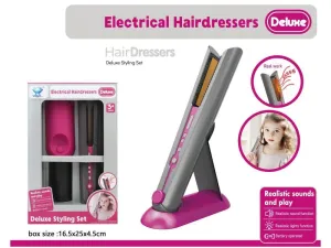 Zestaw piękności Zestaw fryzjerski prostownica ze światłem i dźwiękiem Icom (7222519)