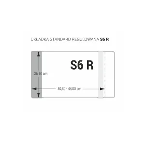 Okładka S6-261 [mm:] 261x408-440 Biurfol (OZK-52)
