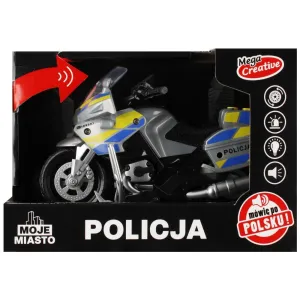 Motocykl policyjny Mega Creative (520415)