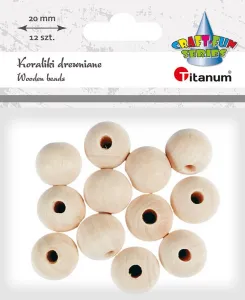 Ozdoba drewniana Titanum Craft-Fun Series koraliki (390601)