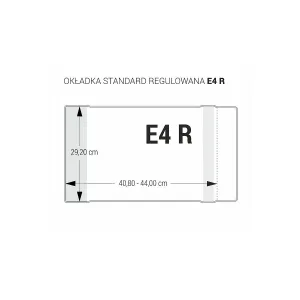 Okładka Biurfol 292mm x 408-440mm (OZB-57)