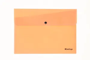 Teczka plastikowa na zatrzask A4 różowy Berlingo (352636)