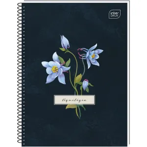 Kołozeszyt (kołonotatnik) A6 Hybrid Fiori 80k. 70g krata Interdruk