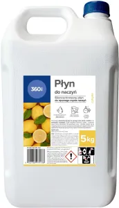Płyn do naczyń premium Cytryna 5000ml 360 Pro