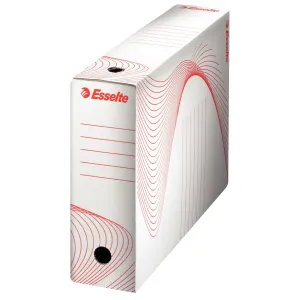 Pudło archiwizacyjne A4 Boxy 100 biały karton [mm:] 250x350x 100 Esselte (128102)