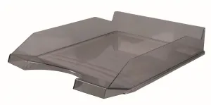 Szuflada na dokumenty Office Products - dymny 254mm x 60mm x 346mm (18016011-91)