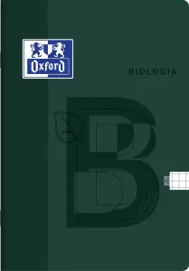 Zeszyt tematyczny A5 biologia 60k. 90g krata Oxford (400175637)
