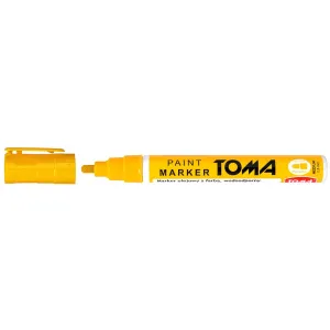 Marker olejowy wkład żółty 2,5mm okrągła końcówka Toma (TO-440 0 2)