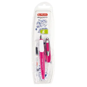 Pióro wieczne My Pen różowo białe L 50046812l Herlitz (300006790)