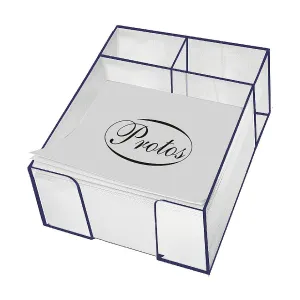 Kostka papierowa Protos - biały 85mm x 85mm x 50mm