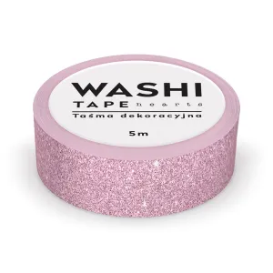 Taśma ozdobna taśma samoprzylepna HEARTS  5M 15x5 [mm x m] mix Interdruk (5902277325891)