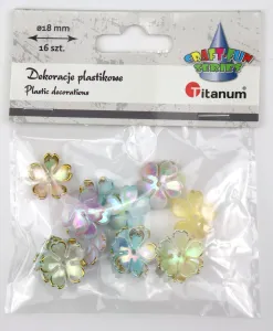 Ozdoba akrylowa Kwiatki Titanum Craft-Fun (25NR001)