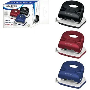 Dziurkacz Starpak 140P czarny 25k (450872)