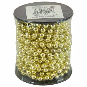 Łańcuch Arpex koraliki na szpuli złote 6mm (BN7094ZLO-4213)