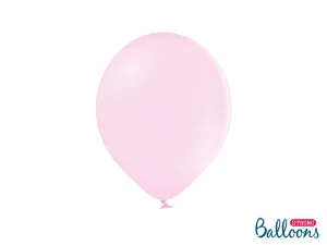 Balon gumowy Pastel Pale Pink 1op/100sztuk pastelowy 100 szt różowy pastelowy 270mm Strong Baloons (SB12P-081B)
