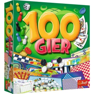 Gra strategiczna Kalejdoskop 100 gier Trefl 100 gier Trefl (02117)