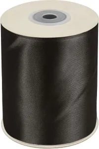 Wstążka Craft-Fun Series satynowa 100x25 [mm x m] czarny Titanum (100MM/25M 010)