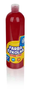 Farby plakatowe szkolne kolor: czerwony 500ml 1 kolor. Astra