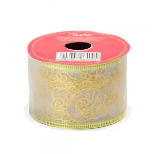 Wstążka Arpex złoty 50mm 2,74m (BN5175ZLO)