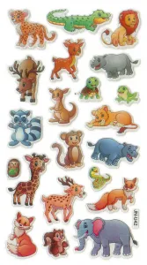 Naklejka (nalepka) Titanum Craft-Fun Series Zwierzęta wypukłe (JN-U042)