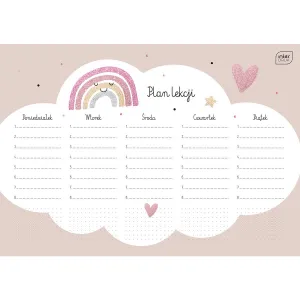 Plan lekcji Interdruk Glitter