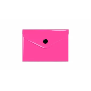 Teczka plastikowa na guzik Neon A7 mix Biurfol (TK-NEON-A7-01)