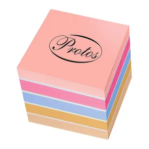 Kostka papierowa Protos - różne 85mm x 85mm x 80mm