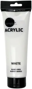 Farba akrylowa Simply kolor: biały 250ml Daler Rowney (126250011)