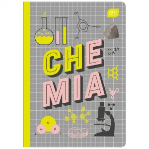 Zeszyt tematyczny Interdruk CHEMIA A5 60k. 70g krata (ZE60CHE#)