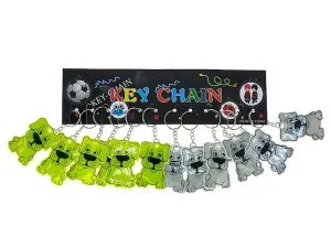 Brelok odblask piesek 12szt./karta Adar (588325)