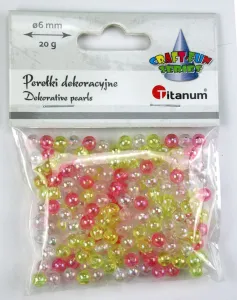 Perełki Craft-Fun Series 6mm Titanum (BJ25042730)