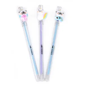 Długopis Z figurką wymazywalny wkład niebieski Kidea (DWFIKAD)