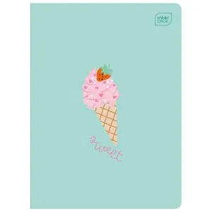 Zeszyt SWEET A5 32k. 70g linia kolor Interdruk