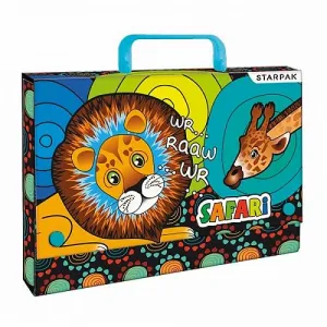 Teczka z szerokim grzbietem Starpak safari A4 (382018)