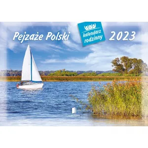 Kalendarz ścienny Pejzaże Polski Lucrum rodzinny 2023 280mm x 200mm (WL03)