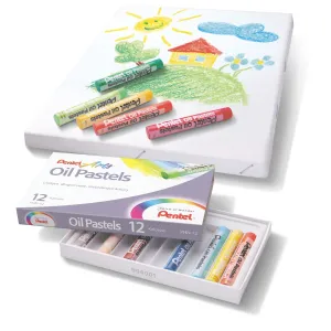 Pastele olejne 12 kol. Pentel