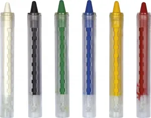 Kredki do malowania twarzy Flamingo wysuwane 6 kol.