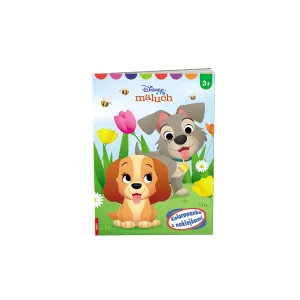 Książka dla dzieci Ameet Disney Maluch Kolorowanka z naklejkami