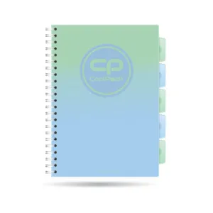 Kołozeszyt (kołonotatnik) CoolPack gradient A4 200k. 80g krata Patio (31015CP)