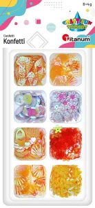 Konfetti Craft-Fun Series zestaw 8 wzorów Titanum (2324046)