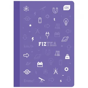 Zeszyt tematyczny Interdruk fizyka A5 60k. 70g krata
