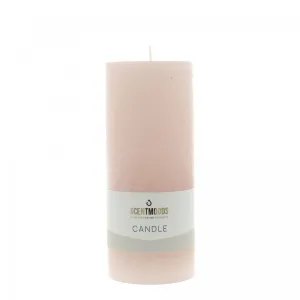 Świeca pieńkowa 6,3X15cm w kolorze Flamingo śr. 60mm Pavoncella (8720935400943)