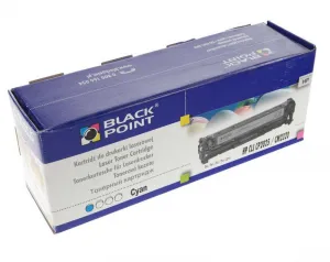 Toner regenerowany Black Point Eksploatacja Tonery - cyan (CC531A)