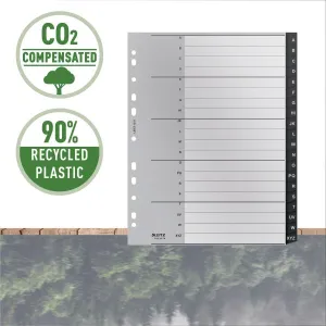 Przekładka numeryczna Recycle A4+ czarne A-Z Leitz (12190000)