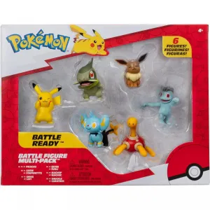 Figurka Pokemon zestaw 6szt., 5cm Orbico Sp. Z O.o. (PKW3614)