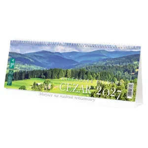 Kalendarz biurkowy 2027 biurkowy 295mm x 130mm Lucrum (BF01)
