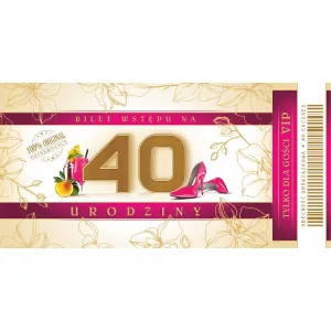 Zaproszenie Bilety Art Nuvo (5902973355550)