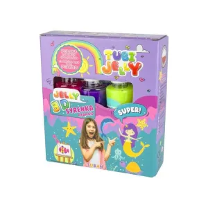 Zestaw kreatywny Tuban TUBI JELLY 3 KOLORY  SYRENKA (TU 3316)